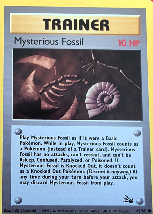 Mysterious Fossil Common Fossil 62/62 MP