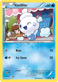 Vanillite 31/99 Pokémon Next Destinies (2012) English card — catalogue reference