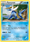 Samurott 31/114 Pokémon Black & White (2011) English card — catalogue reference