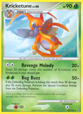 Kricketune 32/127 Pokémon Platinum (2009) English card — catalogue reference