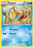 Floatzel 33/124 Pokémon Dragons Exalted (2012) English card — catalogue reference