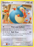 Snorlax 33/111 Pokémon Rising Rivals (2009) English card — catalogue reference