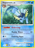 Vaporeon 34/111 Pokémon Rising Rivals (2009) English card — catalogue reference