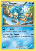 Simipour 34/114 Pokémon Black & White (2011) English card — catalogue reference