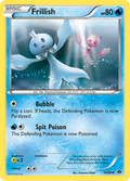 Frillish 34/99 Pokémon Next Destinies (2012) English card — catalogue reference