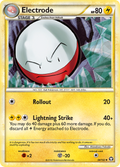 Electrode 34/102 Pokémon Triumphant (2010) English card — catalogue reference