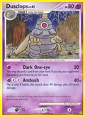 Dusclops 34/100 Pokémon Stormfront (2008) English card — catalogue reference