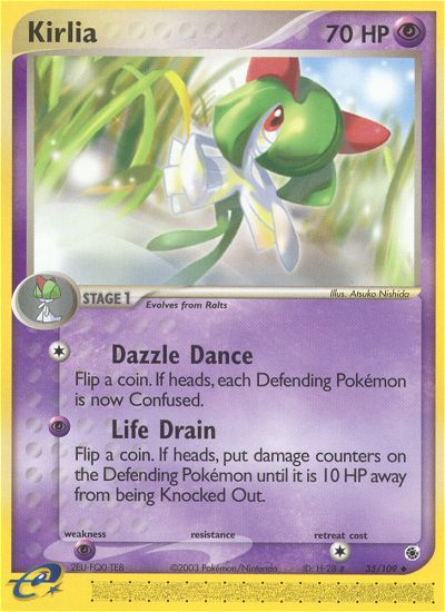 Kirlia 35/109 — Pokémon EX Ruby & Sapphire