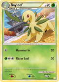 Bayleef 35/123 Pokémon HeartGold & SoulSilver (2010) English card — catalogue reference