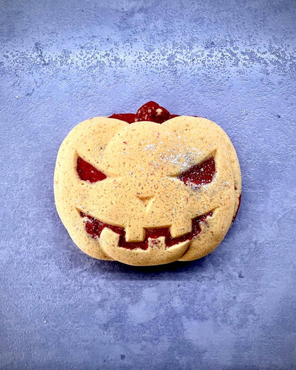 Unique creations soap company - LARGE PUMPKIN bath bomb