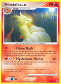 Ninetales 36/127 Pokémon Platinum (2009) English card — catalogue reference