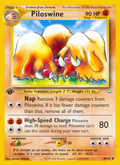 Piloswine 36/64 — Pokémon Neo Revelation
