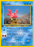 Corsola 37/75 — Pokémon Neo Discovery