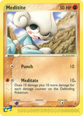 Meditite 37/97 — Pokémon EX Dragon