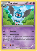 Swoobat 37/98 Pokémon Emerging Powers (2011) English card — catalogue reference