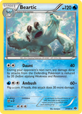 Beartic 37/99 Pokémon Next Destinies (2012) English card — catalogue reference