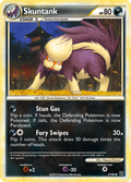 Skuntank 37/90 Pokémon Undaunted (2010) English card — catalogue reference