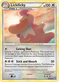 Lickilicky 38/102 Pokémon Triumphant (2010) English card — catalogue reference