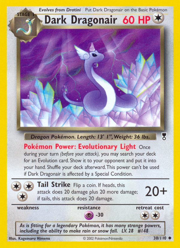 Dark Dragonair 38/110 — Pokémon Legendary Collection