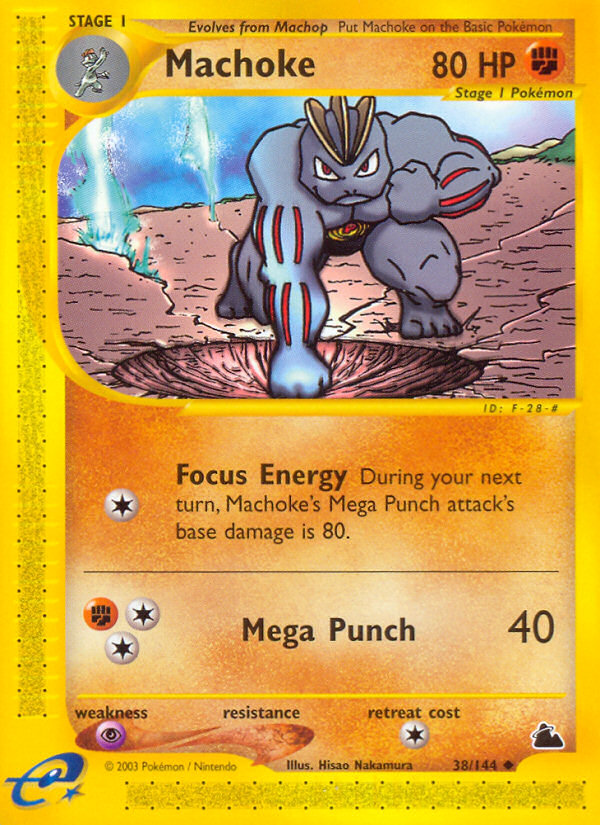Machoke 38/144 — Pokémon Skyridge