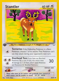 Stantler 38/64 — Pokémon Neo Revelation