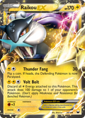 Raikou-EX 38/108 Pokémon Dark Explorers (2012) English card — catalogue reference