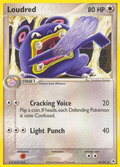 Loudred 39/101 EX Hidden Legends 2004