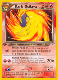 Dark Quilava 39/105 — Pokémon Neo Destiny