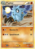 Pupitar 39/95 Pokémon Unleashed (2010) English card — catalogue reference