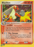 Blaziken 3/109 — Pokémon EX Ruby & Sapphire
