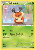 Kricketot 3/99 Pokémon Next Destinies (2012) English card — catalogue reference