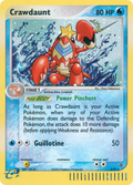 Crawdaunt 3/97 — Pokémon EX Dragon