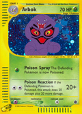 Arbok 3/165 — Pokémon Expedition Base Set