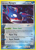 Team Aqua's Kyogre 3/95 — Pokémon EX Team Magma vs Team Aqua