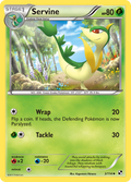 Servine 3/114 Pokémon Black & White (2011) English card — catalogue reference