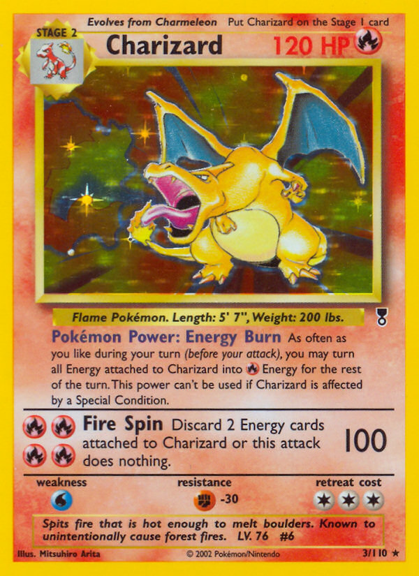 Charizard 3/110 — Pokémon Legendary Collection