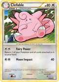Clefable 3/123 Pokémon HeartGold & SoulSilver (2010) English card — catalogue reference
