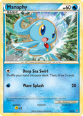 Manaphy 3/95 Pokémon Unleashed (2010) English card — catalogue reference