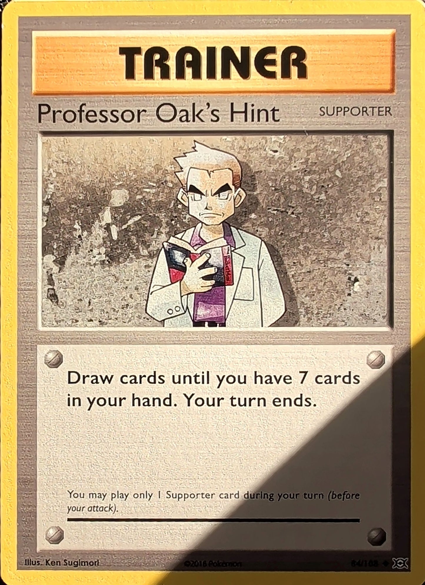 Professor Oak's Hint Uncommon XY - Evolutions 84/108 MP