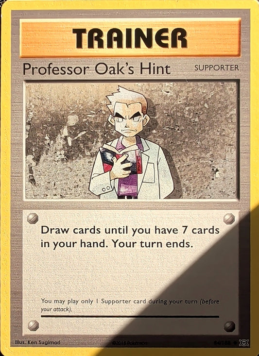 Professor Oak's Hint Uncommon XY - Evolutions 84/108 MP