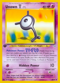 Unown [Y] 40/64 — Pokémon Neo Revelation