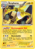 Ampharos 40/124 Pokémon Dragons Exalted (2012) English card — catalogue reference