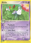 Kirlia 40/100 — Pokémon EX Sandstorm