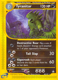 Tyranitar 40/147 — Pokémon Aquapolis