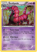 Scolipede 40/98 Pokémon Emerging Powers (2011) English card — catalogue reference