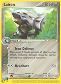 Lairon 41/100 — Pokémon EX Sandstorm