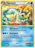 Vaporeon 41/90 Pokémon Undaunted (2010) English card — catalogue reference