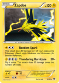 Zapdos 41/99 Pokémon Next Destinies (2012) English card — catalogue reference