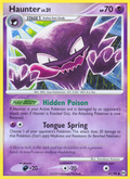 Haunter 41/99 Pokémon Arceus (2009) English card — catalogue reference