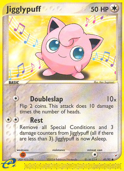 Jigglypuff 41/95 — Pokémon EX Team Magma vs Team Aqua